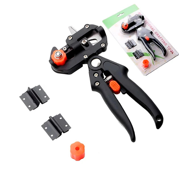 Секатор прищепний Professional Grafting Tool з 3 змінними ножами